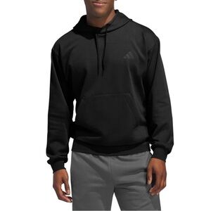 Men’s NWT Adidas Black Hoodie with Subtle Logo on chest